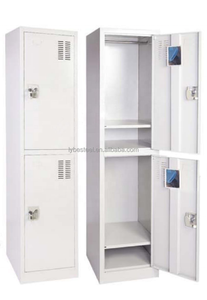 Duy Nhất 2 Cửa <span class=keywords><strong>Locker</strong></span> Quần Áo Thay Đổi <span class=keywords><strong>Locker</strong></span> Thép Bền Lưu Trữ <span class=keywords><strong>Locker</strong></span> Cho Các Trường Học Phòng Tập Thể Dục Đôi Khóa 2 Tier Tủ Quần Áo - Product Image 2