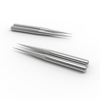 Embout applicateur de distribution OEM en acier inoxydable de précision sur mesure avec collet moleté en laiton