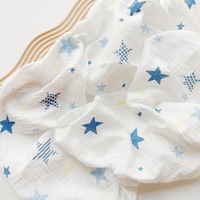 Couverture d'emmaillotage pour bébé, imprimé animal, pur coton, double couche, fine, été, tissu d'emmaillotage, drap de lit pour nouveau-né, serviette de bain, couverture