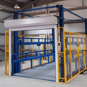 Customized 1-5Tons Hydraulic Steel Vertical Freight Elevator Cargo <strong>Lift</strong> with Chain Sling New CE EU Certification for Hotels - Product Image 6