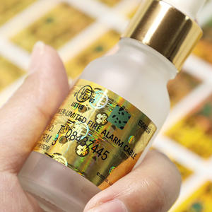 Custom <span class=keywords><strong>Qr</strong></span> Code Zelfklevende Sticker Holografische Regenboog Film Label Anti-Namaak Feature Mascara Tandpasta Supermarkt Pruiken - Product Image 5