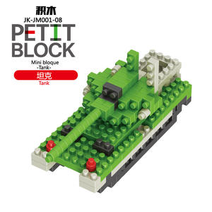 XR Kids Child Plastic Micro Diy Ladrillo educativo Juguete Ciudad Vehículo Transporte Coche Camión de <span class=keywords><strong>bomberos</strong></span> Mini juegos de bloques de construcción - Product Image 3