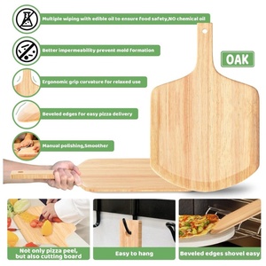 Ensemble de 5 pierres à <span class=keywords><strong>pizza</strong></span> en cordiérite très vendu, plaque de cuisson de 33 cm, long couteau, 10 bâtonnets d'huile de silicone, four à <span class=keywords><strong>pizza</strong></span> de luxe léger - Product Image 4