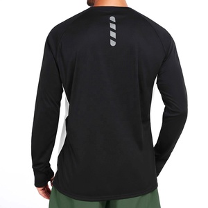 Camiseta Deportiva Ajustada de Alta Calidad, de Secado Rápido, para Hombre, Manga Larga, para Actividades al Aire Libre, Fitness, Montañismo, Transpirable - Product Image 3