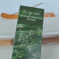 Varillas de Incienso Aromáticas para Interiores DSMR - Aroma Esencial, Fragancia Saludable, Madera Natural y Especias, Varillas Redondas de 23 cm, Uso en Todas las Estaciones