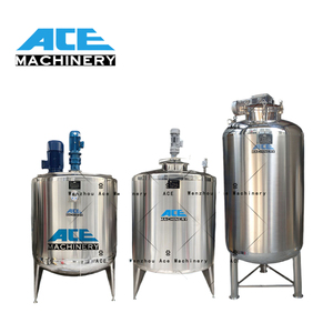 Machine de fabrication de yaourt industriel pour réservoir de mélange de fromage en acier inoxydable Ace 304 - Product Image 3