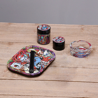 Offre Spéciale : Kit de Fumeur de Tabac – Chicha, Tasse à E-liquide, Sac, Plateau à Rouler, Broyeur à Herbes – Personnalisable avec Logo