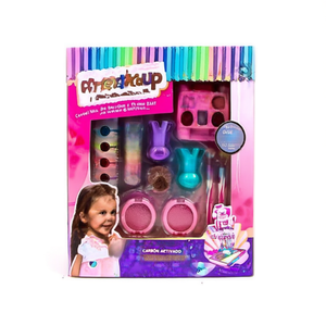 Mermaid Big Color Box Children's Makeup Toy Set With Activated Carbon For Kids 4-6 Years Old Plastic Beauty Playset - Product Image 1