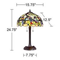 Pabrik Sensmuel China Grosir Kaca Patri Kustom Pola Bunga Hewan Lampu Kaca Warna LED Gaya Eropa Retro