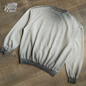 <span class=keywords><strong>Sweat</strong></span> à capuche <span class=keywords><strong>brodé</strong></span> pull en éponge française sweats à capuche pour hommes sweats à col rond avec logo <span class=keywords><strong>personnalisé</strong></span> sweats en coton délavé au soleil - Product Image 2