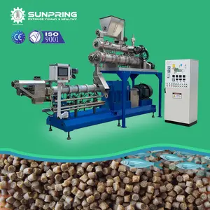 SunPring doppelschnecken-fischfutter-extruder fischfutter-herstellungsmaschine schwimmender fischfutter-extruder doppelschnecken