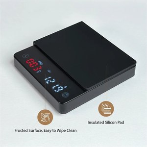 Mini Báscula de Café Nano con Temporizador, Báscula para Espresso con Sensor Táctil y Función de Tara Automática, con Cubierta de Silicona - Product Image 6