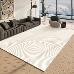 พรมขนแคชเมียร์เทียมนุ่มและหรูหราสบายซักได้ไม่ไหลพรมกันลื่นสำหรับห้องนั่งเล่นห้องนอนรับประทานอาหาร - Product Image 5