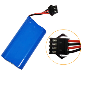 Personalizzazione batterie cilindriche agli ioni di litio 18650 batteria al litio 7.4V 1800mAh 2000Mah 2600mAh batteria al litio - Product Image 3