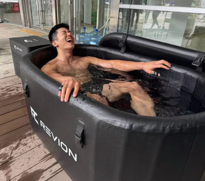 Bañera de Hidromasaje con Agua Fría para Terapia de Inmersión en Frío, Generación Automática de Hielo, Alcanza 0 ° Agua a Temperatura C, Sin Hielo Añadido, Fábrica OEM/ODM - Product Image 2