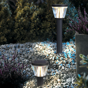 Lampes solaires de jardin 2W LED, lampe de pelouse étanche, éclairage extérieur pour allée, cour, villa, pelouse - Product Image 2