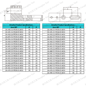 Tour CNC porte-outil auxiliaire à double trou/rangée en L à quatre stations pour barres d'alésage internes porte-outil de tour - Product Image 5