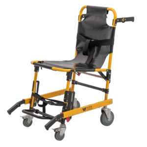 Équipement médical d'urgence manuel en aluminium et fer Dispositifs de premiers soins Civière d'escalier Chaise d'évacuation pour patient malade - Product Image 1