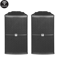 Nouveau produit, haut-parleurs audio professionnels de 15 pouces, 2 voies, 2.0, passifs, haute puissance, 2000 W, haut-parleurs de scène actifs professionnels