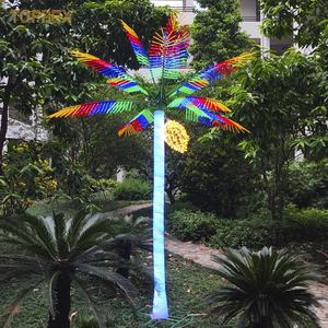 Fournisseurs Décoratifs de Plantes d'Intérieur et d'Extérieur <span class=keywords><strong>Palmier</strong></span> Areca Artificiel Lumineux Led pour la Décoration - Product Image 2