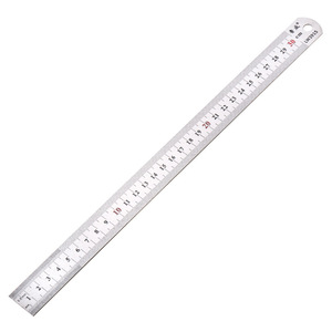 Luwei Stainless Steel Ruler 50Cm High <b>Precision</b> Metal <b>Scale</b> For Measuring Tools - Product Image 3