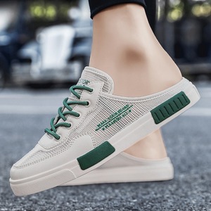 Summer style breathable mesh upper slip-on ankle <b>boot</b> for boys suitable for casual outerwear Teenage boys' casual shoes - Product Image 1
