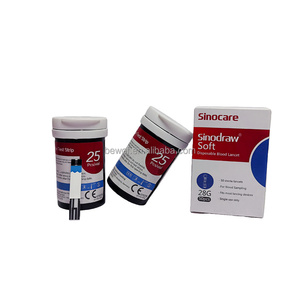 <span class=keywords><strong>Tiras</strong></span> Reactivas para Glucómetro <span class=keywords><strong>Sinocare</strong></span> 25 Safe AQ Smart - Product Image 4