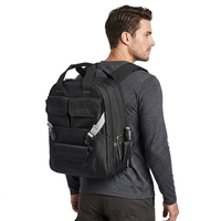 Nouveau sac à dos à outils à 51 poches, sac à outils robuste avec pochette pour ordinateur portable, sac à dos d'électricien, organisateur de rangement parfait pour tous les équipements