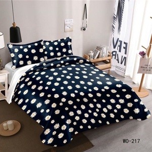 Ensemble de housse de <span class=keywords><strong>couette</strong></span> Digital King en Polyester Ultra doux et facile d'entretien couleur blanche comprend 2 taies d'oreiller - Product Image 3
