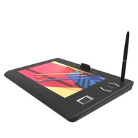 Pad de Signature LCD pour écriture à la main, 10.1 pouces, avec stylet, lecteur de cartes d'empreinte digitale