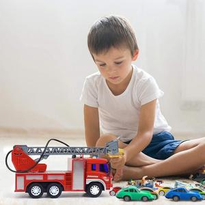 <span class=keywords><strong>Camion</strong></span> <span class=keywords><strong>de</strong></span> pompiers jouet à l'échelle 1:16 avec lumières et sons, <span class=keywords><strong>camion</strong></span> à friction, jouets pour enfants - Product Image 5