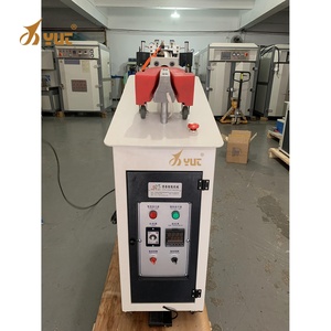 Machine de fabrication de chaussures YT-631 Compteur pneumatique de pièce arrière de talon Moulage pré-adoucissant Moulage Machine de façonnage pour chaussures - Product Image 5