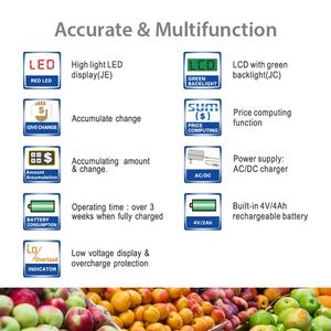 Fabricant professionnel équilibre le poids et l'équilibre électronique, bonne <span class=keywords><strong>balance</strong></span> à <span class=keywords><strong>viande</strong></span> - Product Image 5