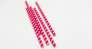 Pailles en papier de qualité alimentaire, multicolores, jetables, écologiques, biodégradables - Product Image 5