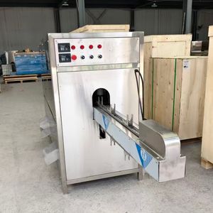 Machine professionnelle de découpe et de pelage des racines d'oignons, machine à couper les oignons à grande échelle - Product Image 4