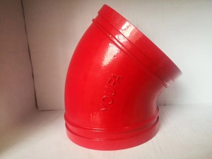 Sơn khớp nối rãnh 4 "và phụ kiện cho các tùy chỉnh hệ thống chữa cháy - Product Image 5