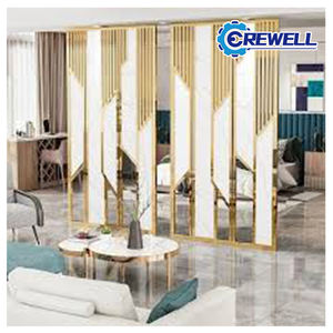 Grande cloison en métal de spa de tête de diviseur de pièce de cascade de LED libre pour la décoration intérieure caractéristique imperméable - Product Image 2