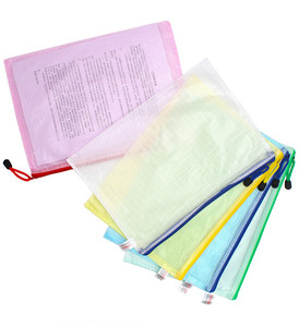 Pochette à fermeture éclair en PVC avec logo personnalisé, sacs à fermeture éclair <span class=keywords><strong>extra</strong></span>-larges A3 - Product Image 3