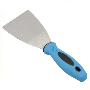 Couteau à mastic pour cloisons sèches de qualité industrielle avec manche en <span class=keywords><strong>bois</strong></span> <span class=keywords><strong>Grattoir</strong></span> à peinture en acier inoxydable pour enlever le papier peint - Product Image 4