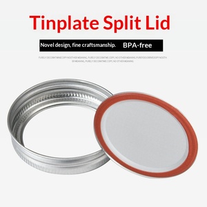 Couvercle rond en fer blanc à vis pour bocaux Mason 90mm/86mm/70mm pour la mise en conserve et les couvercles de tasses - Product Image 3