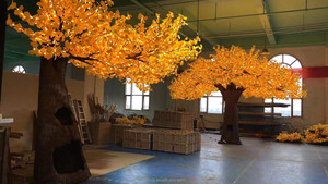 Grande Albero Luminoso Artificiale a LED per Esterni, Decorazione Notturna per Strade Cittadine e Giardini, Lampada Albero Fatta a Mano - Product Image 5