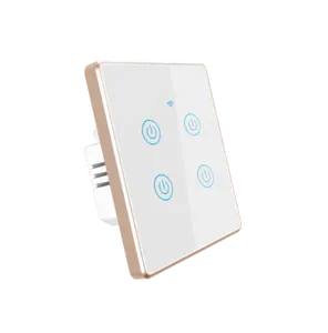 Ponto de acesso wi-fi externo ac 1 2 3 4 gang au eu 220v, relé sem fio rf, controle remoto, interruptor inteligente, wi-fi