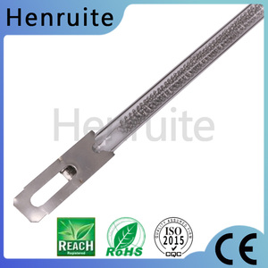 Bombilla de calor de cuarzo de 1500W y 508mm, lámpara de calor de onda media rápida halógena, soluciones de secado de lámpara de calor <span class=keywords><strong>QIR</strong></span> - Product Image 6
