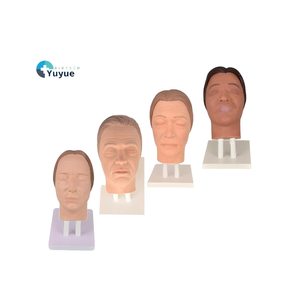 Modelo de Enseñanza Médica para Prácticas de Inyección Estética - Rostro Femenino Africano/Asiático - Product Image 1