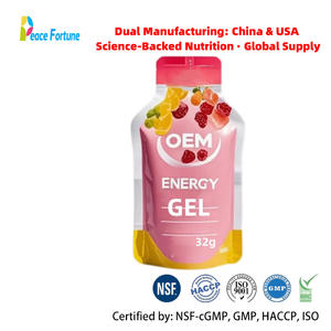 Compléments Alimentaires Gel Énergétique pour l'Endurance pour les Entraînements <span class=keywords><strong>à</strong></span> Haute Intensité Gels Énergétiques Sportifs Nutrition Sportive - Product Image 1