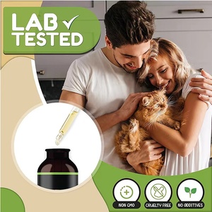 Gouttes calmantes personnalisées <span class=keywords><strong>pour</strong></span> animaux de compagnie en gros – Formule naturelle apaisante <span class=keywords><strong>pour</strong></span> chiens et chats – Soulagement du stress et aide au sommeil – Marque privée OEM - Product Image 4