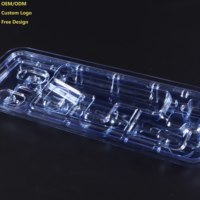 Matériel médical d'agrafeuse PETG/APET Emballage de production personnalisé matériel