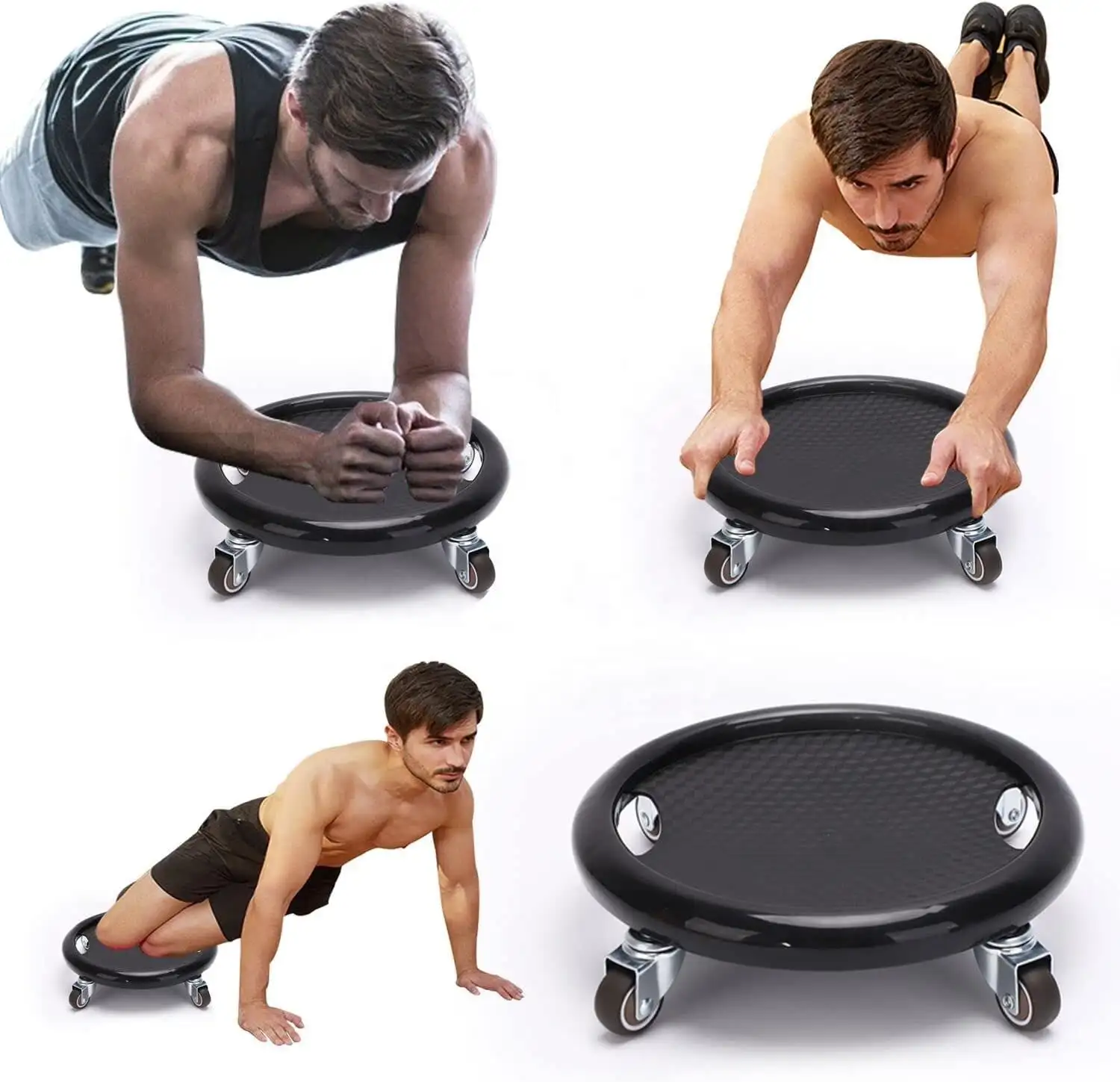Đa chức năng con lăn bánh xe Abs Workout thiết bị đào tạo cho bụng Core sức mạnh nhà phòng tập thể dục Máy tập thể dục
