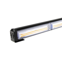 Nouveau 9 pouces 33 pouces voiture COB LED barre lumineuse stroboscopique feux d'avertissement clignotants d'urgence IP65 étanche Construction réglable