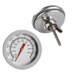 Thermomètres de barbecue, thermomètre de four, thermomètres pour barbecue au charbon de bois, jauge de température, accessoires de cuisine pour barbecue, mesure en métal - Product Image 1
